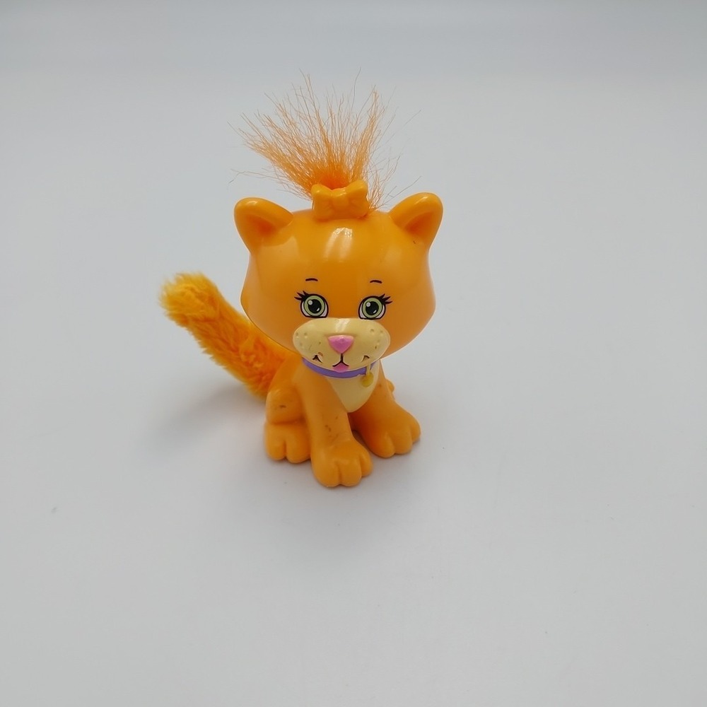 2.25" Orange Kitty Cat Cabbage Patch Kids Lil Sprouts Pet Day Care PVC Figure